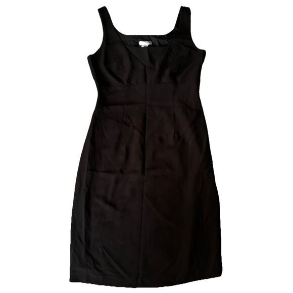 Adec 2 Dress Sz 8/42 Black Sheath Classic Sleeveless Date Night Party Zipper - Picture 1 of 9